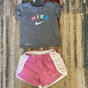Nike shorts set